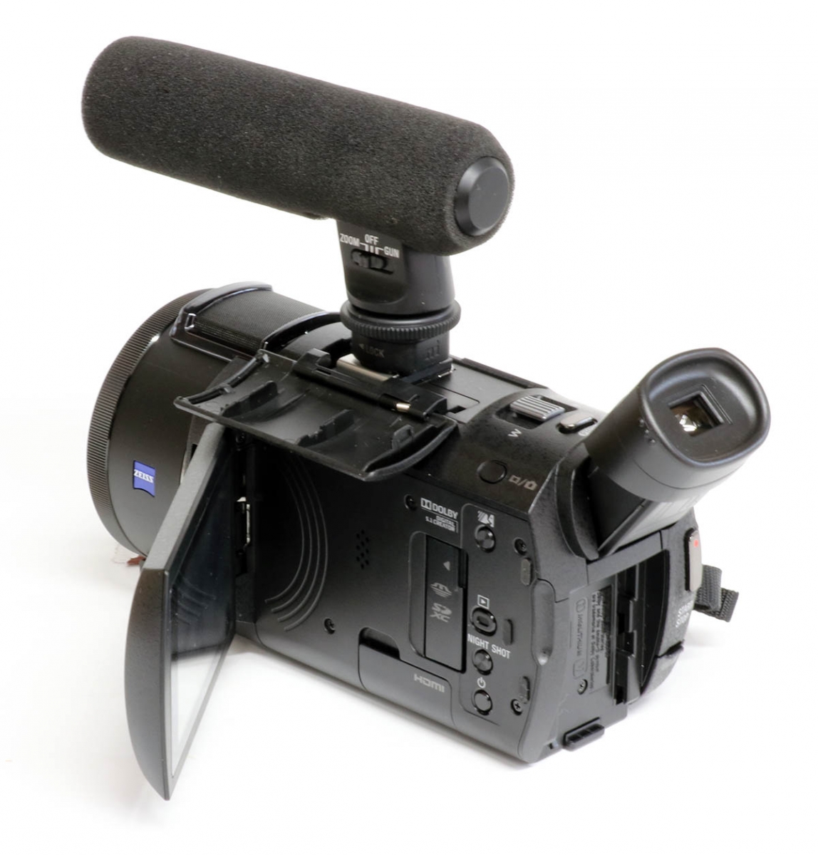 Mikrofon SONY ECM-GZ1M na AX33