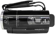 Kamera Sony PJ10 v detailu shora (Kliknutí zvětší)