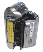 Sony PC55 s otevřenou mechanikou (Klikni pro zvětšení)