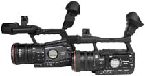 Canon XF305 versus XH A1s: srovnání (Kliknutí zvětší)