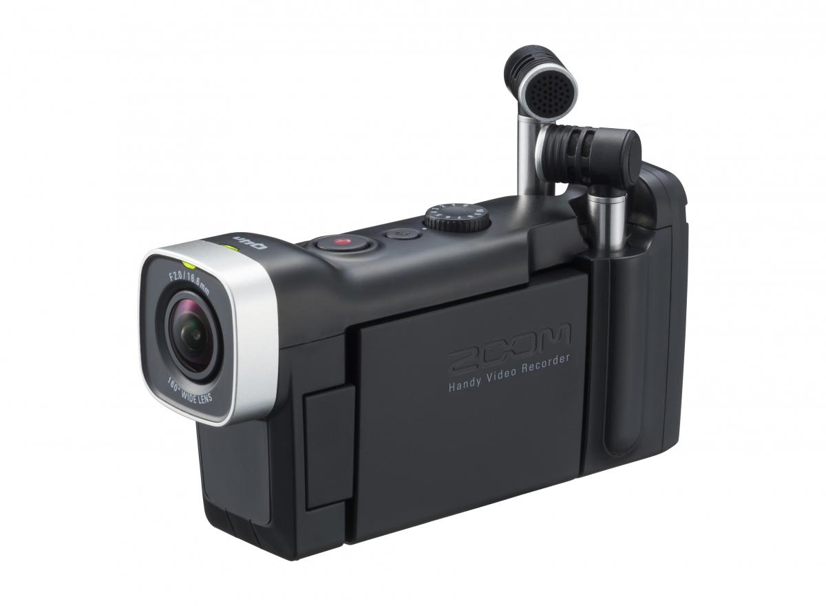 Vdeokamerka s externími mikrofony Zoom Q4n