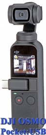 Kamerka s gimbalem DJI OMSO Pocket: konektor...