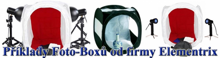 Příklady produktových snímků Foto-Boxů...