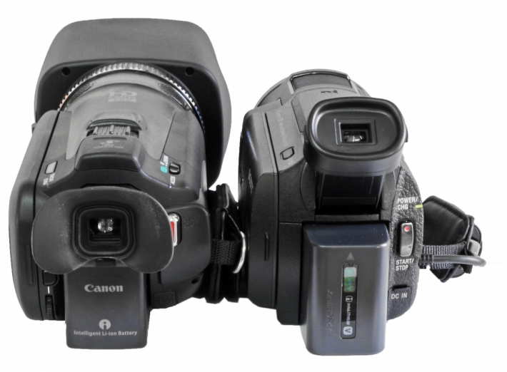 Videokamery Canon LEGRIA HF G25 Sony FDR-AX33