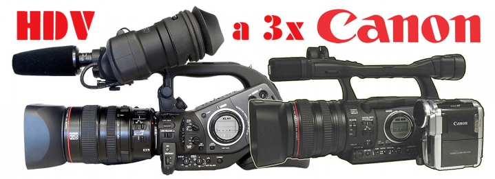 LEGENDÁRNÍ HDV-trio Canon z našeho Bazaru je IN...