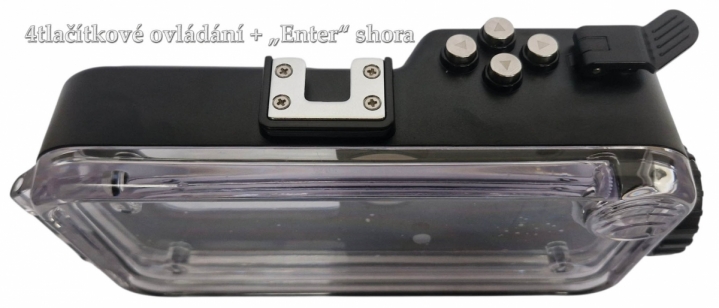 4 tlačítka pohybů na displeji a SPOUŠŤ pro potvrzení... 4 tlačítka pohybů na displeji a SPOUŠŤ pro potvrzení...