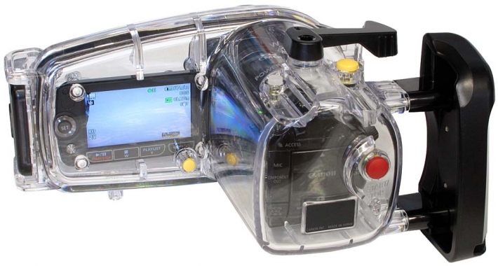 Někdejší pouzdro pro videokameru Canon HF200 Někdejší pouzdro pro videokameru Canon HF200