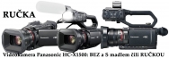 Názorná montáž ručky pro HC-X2000 na HC-X1500...